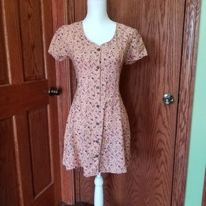 Juniors Rewind Tie Back Dress